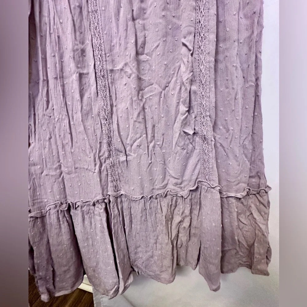 Knox Rose Dusty Lavender Maxi Slip Dress - Picture 3 of 4